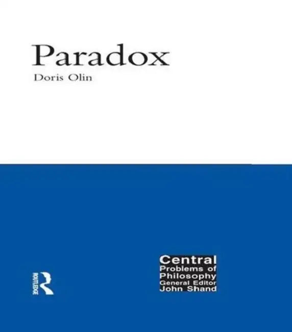 Buy Paradox (English, Doris Olin) — BookShops.in