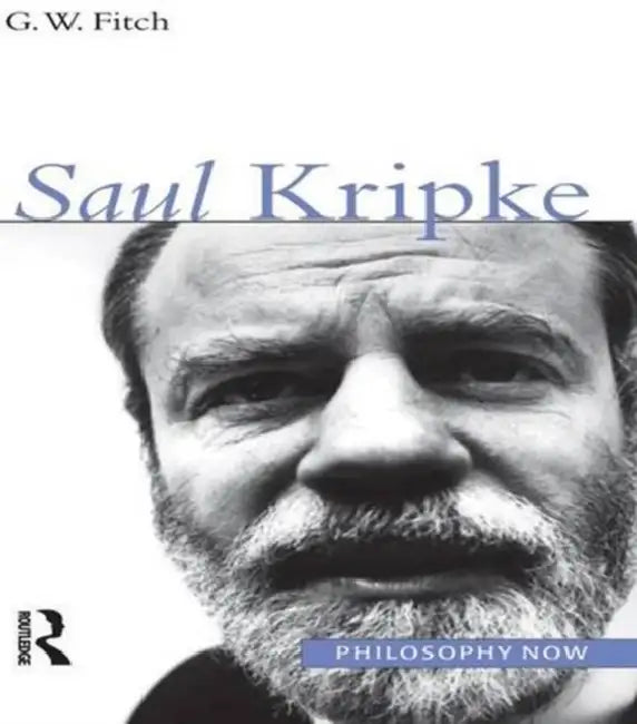 Buy Saul Kripke (English, G. W. Fitch) — BookShops.in