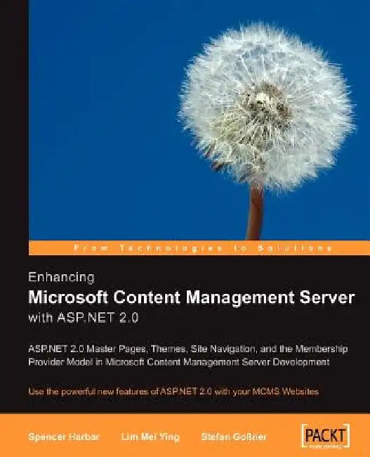 Buy Enhancing Microsoft Content Management Server with ASP.Net 2.0 (English, Lim Mei Ying | Stefan Gossner | Spencer Harbar) — BookShops.in