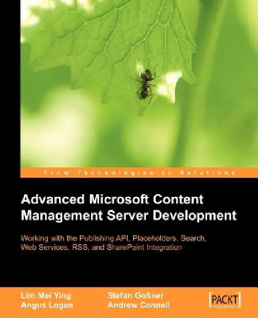 Buy Advanced Microsoft Content Management Server Development (English, Lim Mei Ying | Stefan Go_ner | Andrew Connell) — BookShops.in