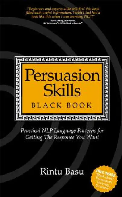 Buy Persuasion Skills Black Book (English, Rintu Basu) — BookShops.in