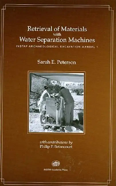 Buy Retrieval of Materials with Water Separation Machines (English, Sarah E. Peterson) — BookShops.in