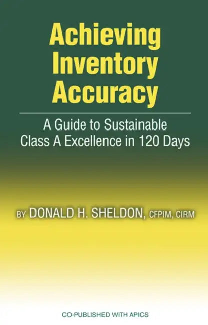 Buy Achieving Inventory Accuracy (English, Donald Sheldon) — BookShops.in
