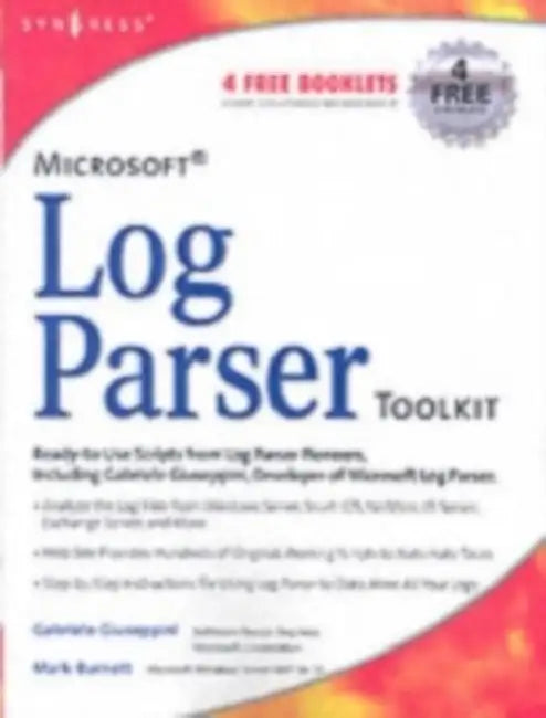 Buy Microsoft Log Parser Toolkit (English, Gabriele Giuseppini | Mark Burnett) — BookShops.in