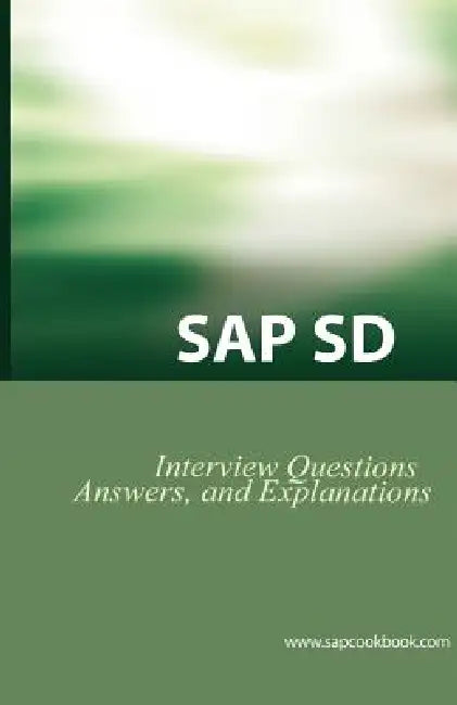 Buy SAP SD Interview Questions, Answers, and Explanations (English, Jim Stewart) — BookShops.in