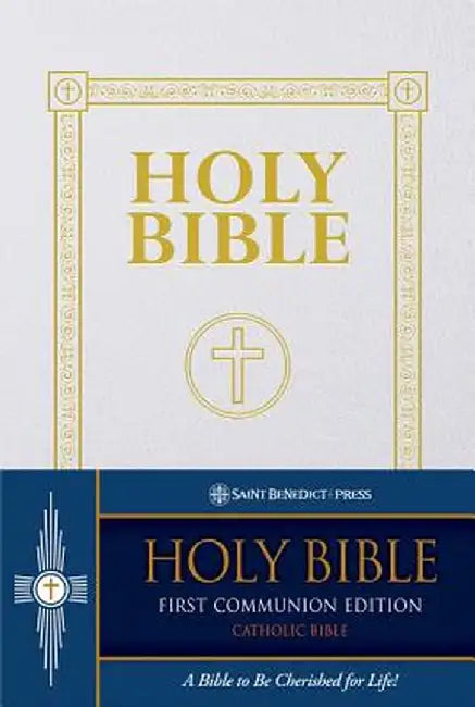 Buy First Communion Bible-OE-Douay Rheims (English, (D-R)) — BookShops.in