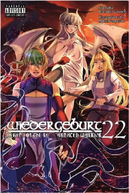 Buy WIEDERGEBURT Legend of the Reincarnated Warrrior Volume 22 (Light Novel) (English, Brandon Varnell | Mykel Ferguson | Crystal Holdefer) — BookShops.in