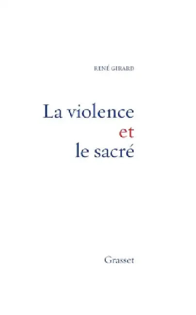 Buy La Violence Et Le Sacre (English, René Girard) — BookShops.in