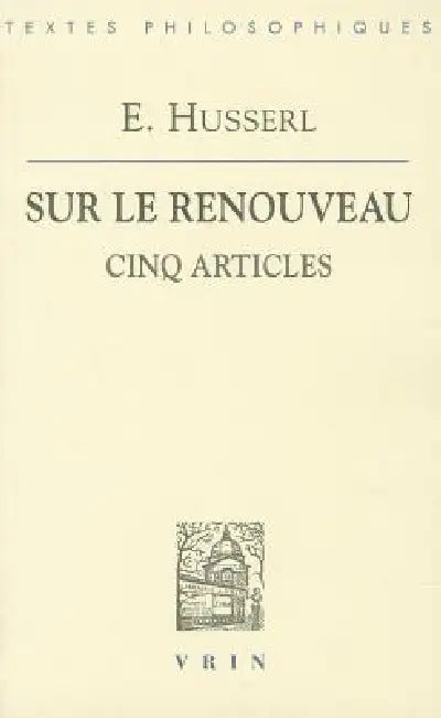 Buy Edmund Husserl (English, Vrin) — BookShops.in