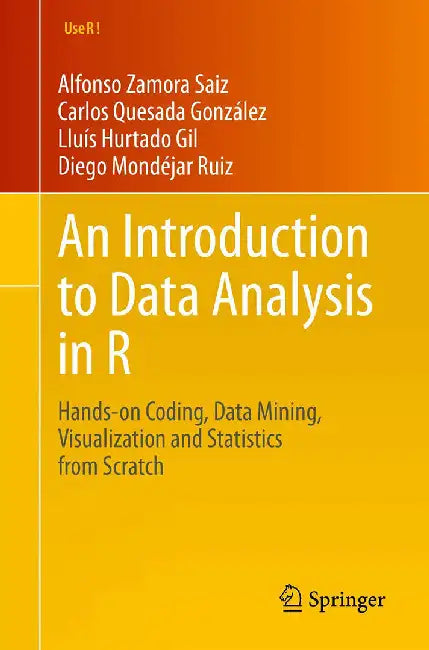 Buy An Introduction to Data Analysis in R (English, Zamoora saiz) — BookShops.in