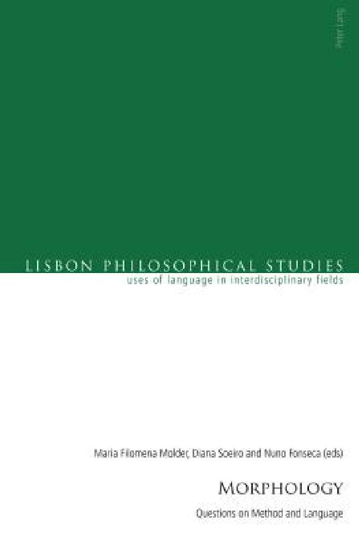 Buy Morphology (English, Antonio Marques | Nuno Venturinha | Maria Filomena Molder) — BookShops.in