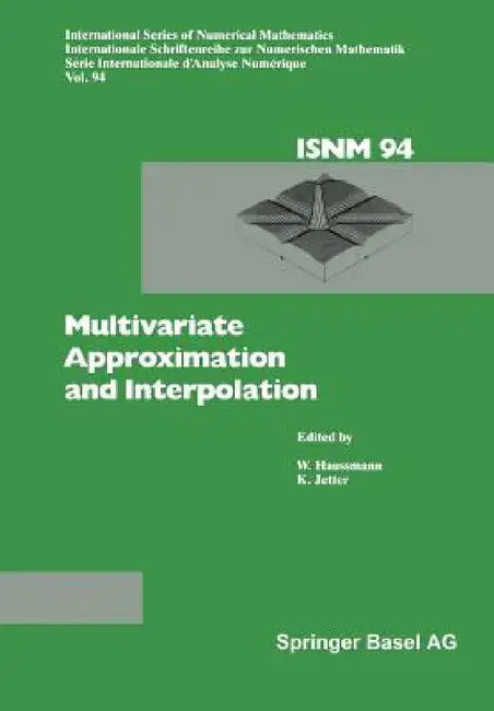 Buy Multivariate Approximation and Interpolation (English, Hausmann | Jetter) — BookShops.in