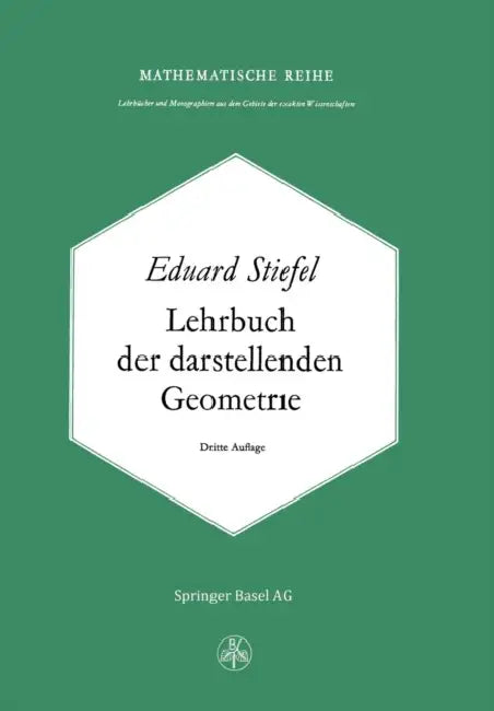Buy Lehrbuch Der Darstellenden Geometrie (English, E. Steifel) — BookShops.in