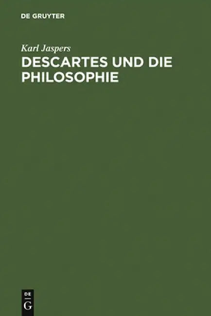 Buy Descartes Und Die Philosophie (English, Karl Jaspers) — BookShops.in