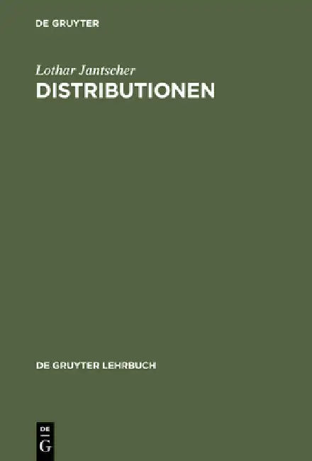 Buy Distributionen (English, Lothar Jantscher) — BookShops.in