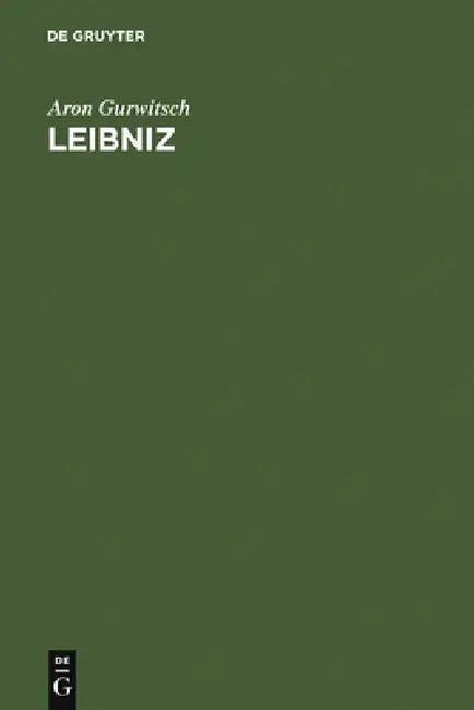 Buy Leibniz (English, Aron Gurwitsch) — BookShops.in