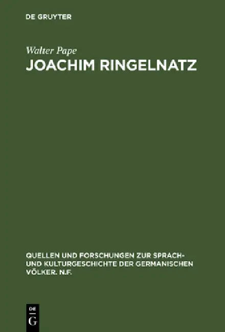 Buy Joachim Ringelnatz (English, Walter Pape) — BookShops.in
