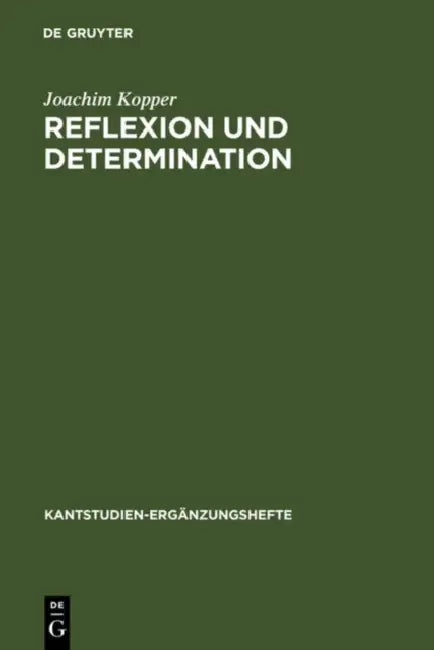Buy Reflexion Und Determination (English, Joachim Kopper) — BookShops.in