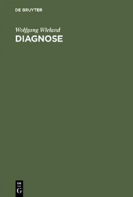 Buy Diagnose (English, Wolfgang Wieland) — BookShops.in