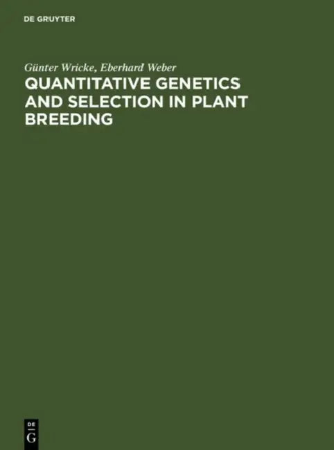 Quantitative Genetics and Selection in Plant Breeding view 2