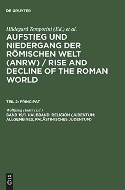 Buy Religion (Judentum (English, Wolfgang Haase) โ BookShops.in