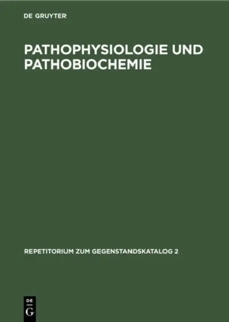 Buy Pathophysiologie und Pathobiochemie (English, No Contributor) — BookShops.in