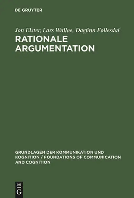 Buy Rationale Argumentation (English, Jon Elster) — BookShops.in