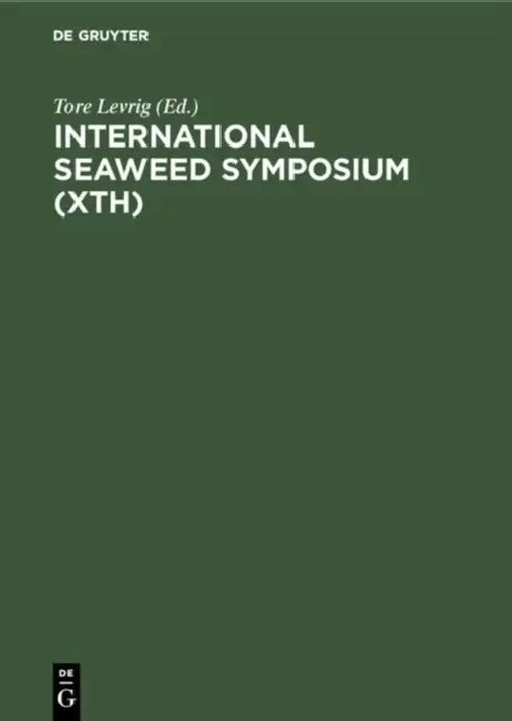 Buy International Seaweed Symposium (Xth) (English, Tore Levrig) — BookShops.in