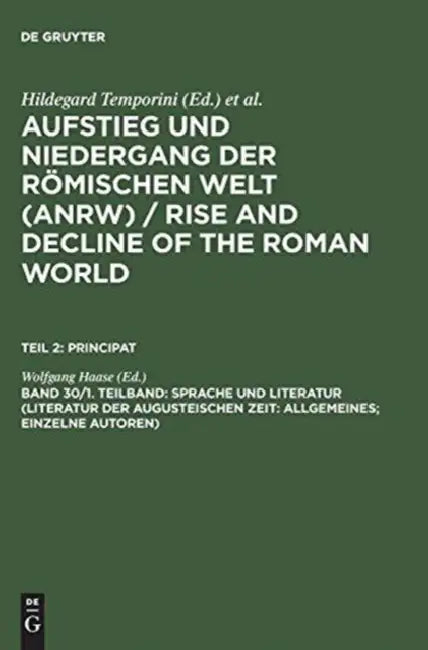 Buy Sprache Und Literatur (Literatur Der Augusteischen Zeit (English, Wolfgang Haase) โ BookShops.in