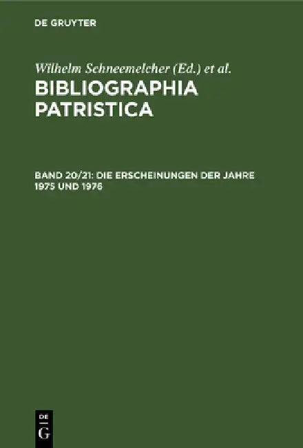 Buy Die Erscheinungen Der Jahre 1975 Und 1976 (English, Wilhelm Schneemelcher | Knut Schäferdiek) — BookShops.in