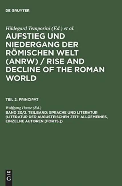 Buy Sprache Und Literatur (Literatur Der Augusteischen Zeit (English, Wolfgang Haase) โ BookShops.in