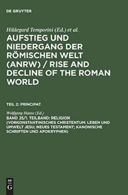 Buy Religion (Vorkonstantinisches Christentum (English, Wolfgang Haase) โ BookShops.in