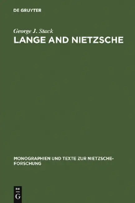 Buy Lange and Nietzsche (English, George J. Stack) — BookShops.in