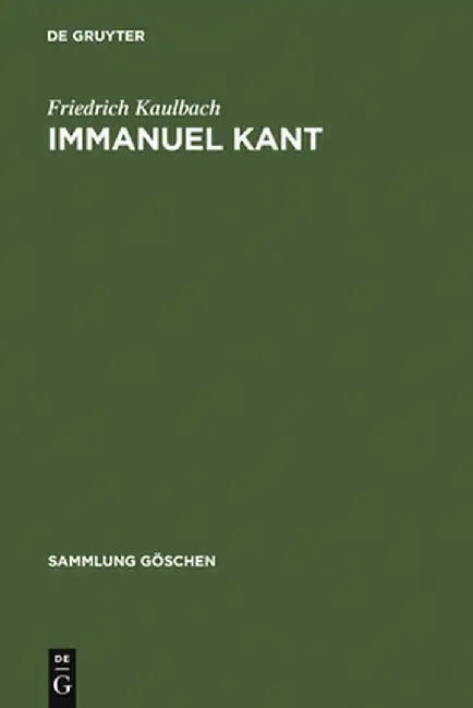 Buy Immanuel Kant (English, Friedrich Kaulbach) — BookShops.in