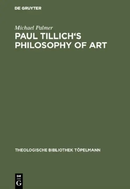 Buy Paul Tillich's Philosophy of Art (English, Michael Palmer) — BookShops.in