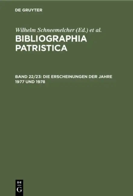 Buy Die Erscheinungen Der Jahre 1977 Und 1978 (English, Wilhelm Schneemelcher | Knut Schäferdiek) — BookShops.in