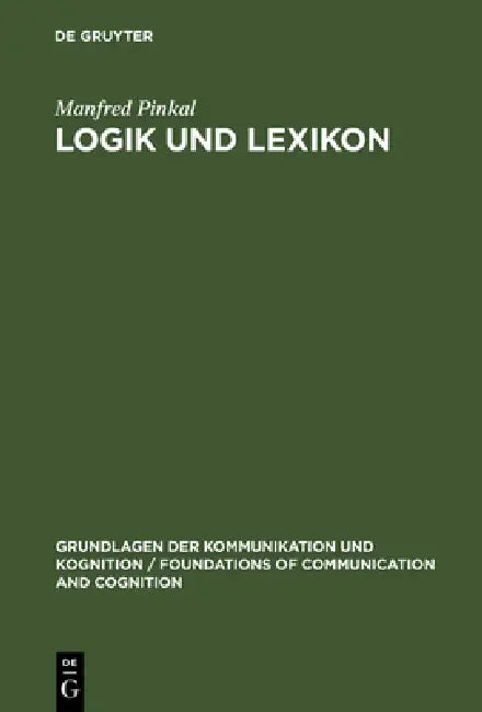Buy Logik und Lexikon (English, Manfred Pinkal) — BookShops.in
