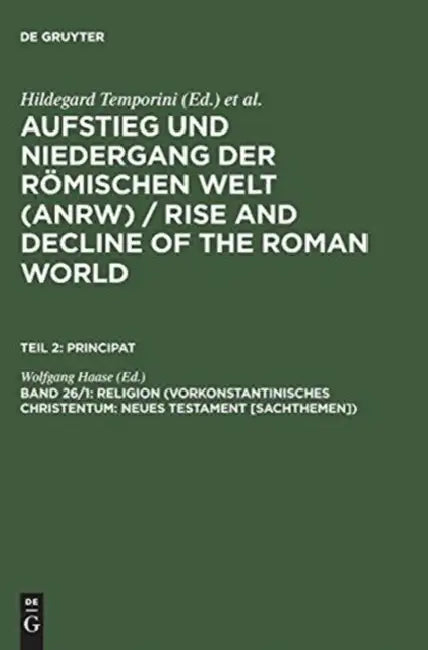 Buy Religion (Vorkonstantinisches Christentum (English, Wolfgang Haase) โ BookShops.in