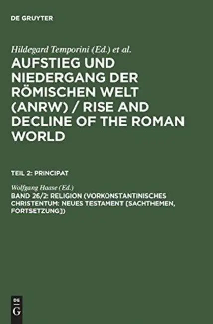Buy Religion (Vorkonstantinisches Christentum (English, Wolfgang Haase) โ BookShops.in