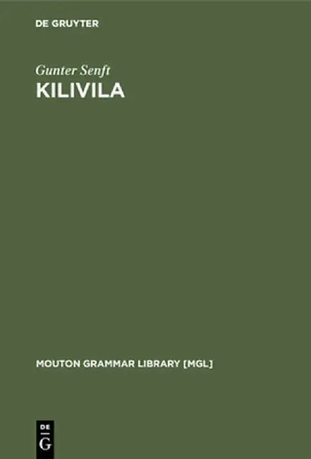 Buy Kilivila (English, Gunter Senft) — BookShops.in