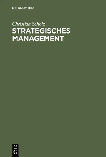 Buy Strategisches Management (English, Christian Scholz) — BookShops.in