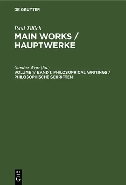 Buy Philosophical Writings / Philosophische Schriften (English, Gunther Wenz) — BookShops.in