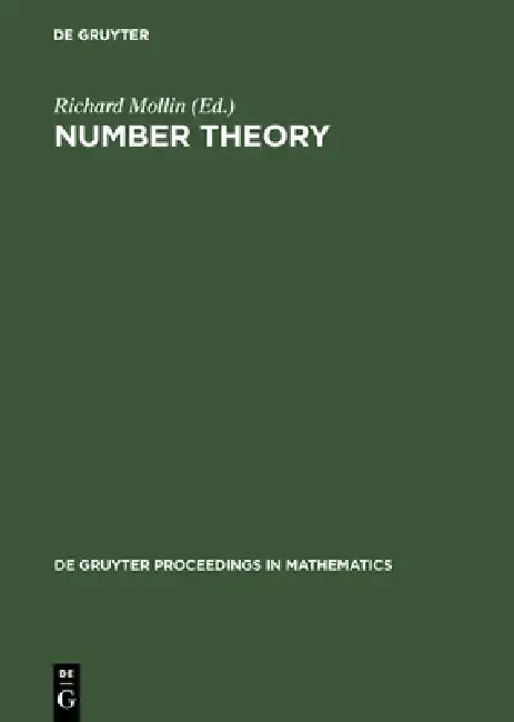 Buy Number Theory (English, Richard Mollin) — BookShops.in