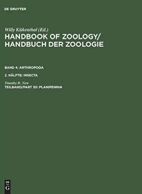 Buy Handbook of Zoology/ Handbuch der Zoologie, Teilband/Part 30, Planipennia (English, Timothy R. New) — BookShops.in