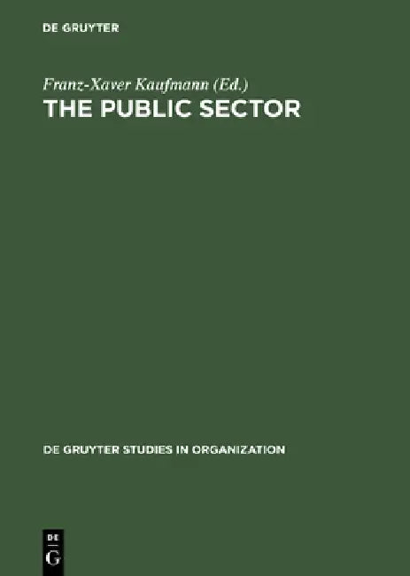 Buy The Public Sector (English, Franz-Xaver Kaufmann) โ BookShops.in