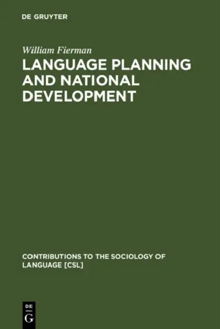 Buy Language Planning and National Development (English, William Fierman) — BookShops.in
