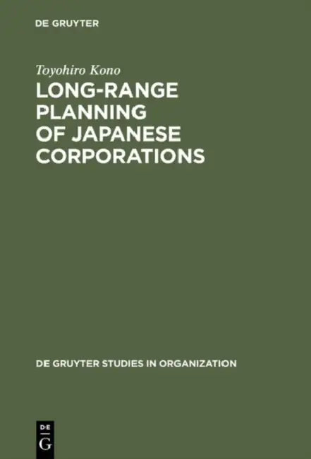 Buy Long-Range Planning of Japanese Corporations (English, Toyohiro Kono) — BookShops.in