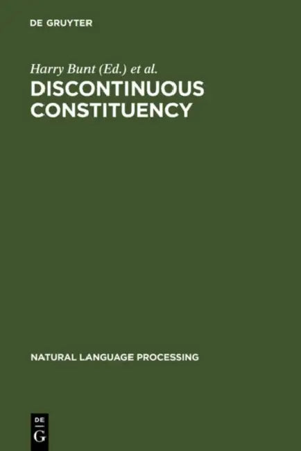 Buy Discontinuous Constituency (English, Harry Bunt | Arthur Van Horck) — BookShops.in