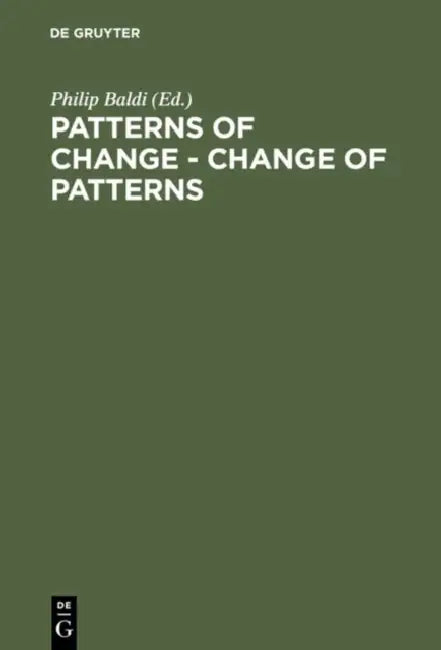 Buy Patterns of Change - Change of Patterns (English, Philip Baldi) — BookShops.in