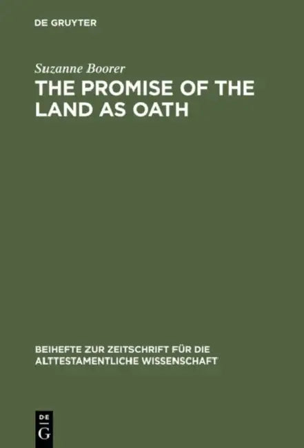 Buy The Promise of the Land as Oath (English, Suzanne Boorer) — BookShops.in